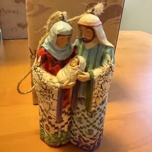 Jim Shore “The Holy Family” ornament.